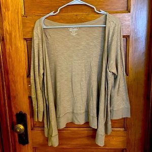 Old Navy cardigan, light brown, size S